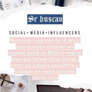 Estoy en busca de 3 personas !!!